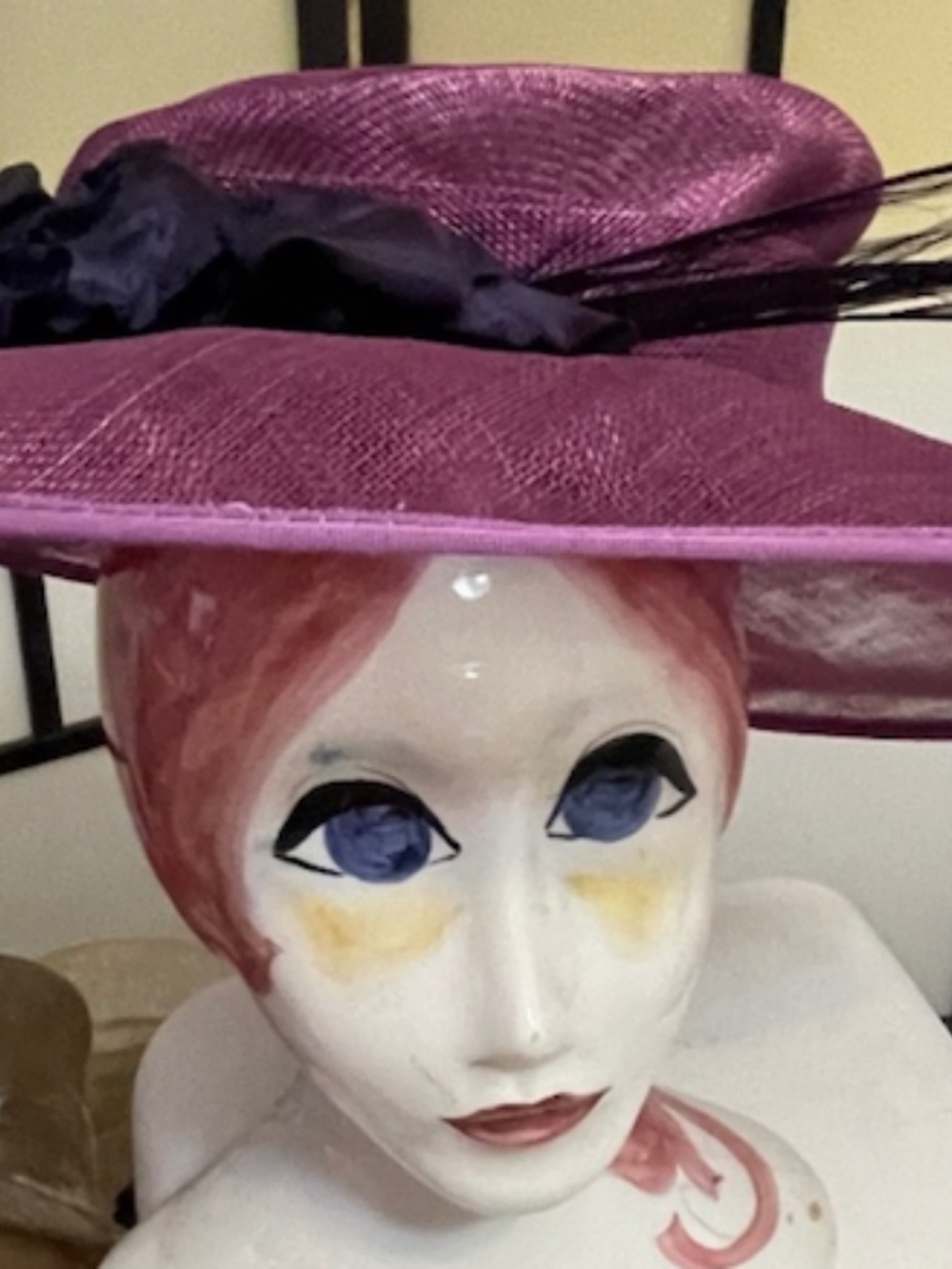 Original authentic Ascot Hat KENTUCKY Derby garden Tea party church weddings!!